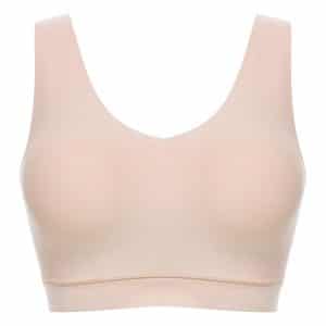 CHANTELLE SOFT STRETCH LOUNGE BRAS TOP C16A10-OWU (Nude, XS/S)