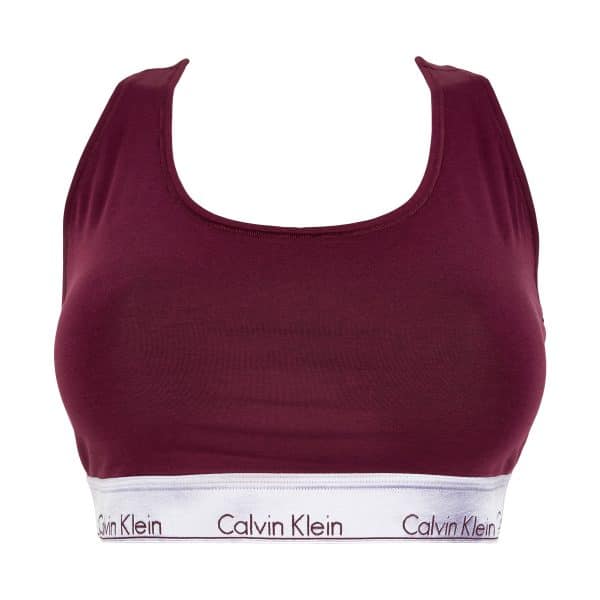 Calvin Klein Lingeri Bralette Rød, Størrelse: 1XL, Farve: Rød, Dame