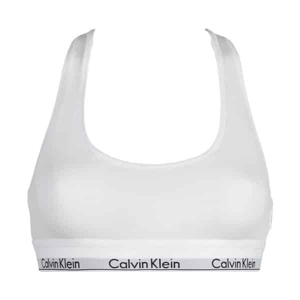Calvin Klein Lingeri Bralette, S, Størrelse: S, Farve: Hvid, Dame