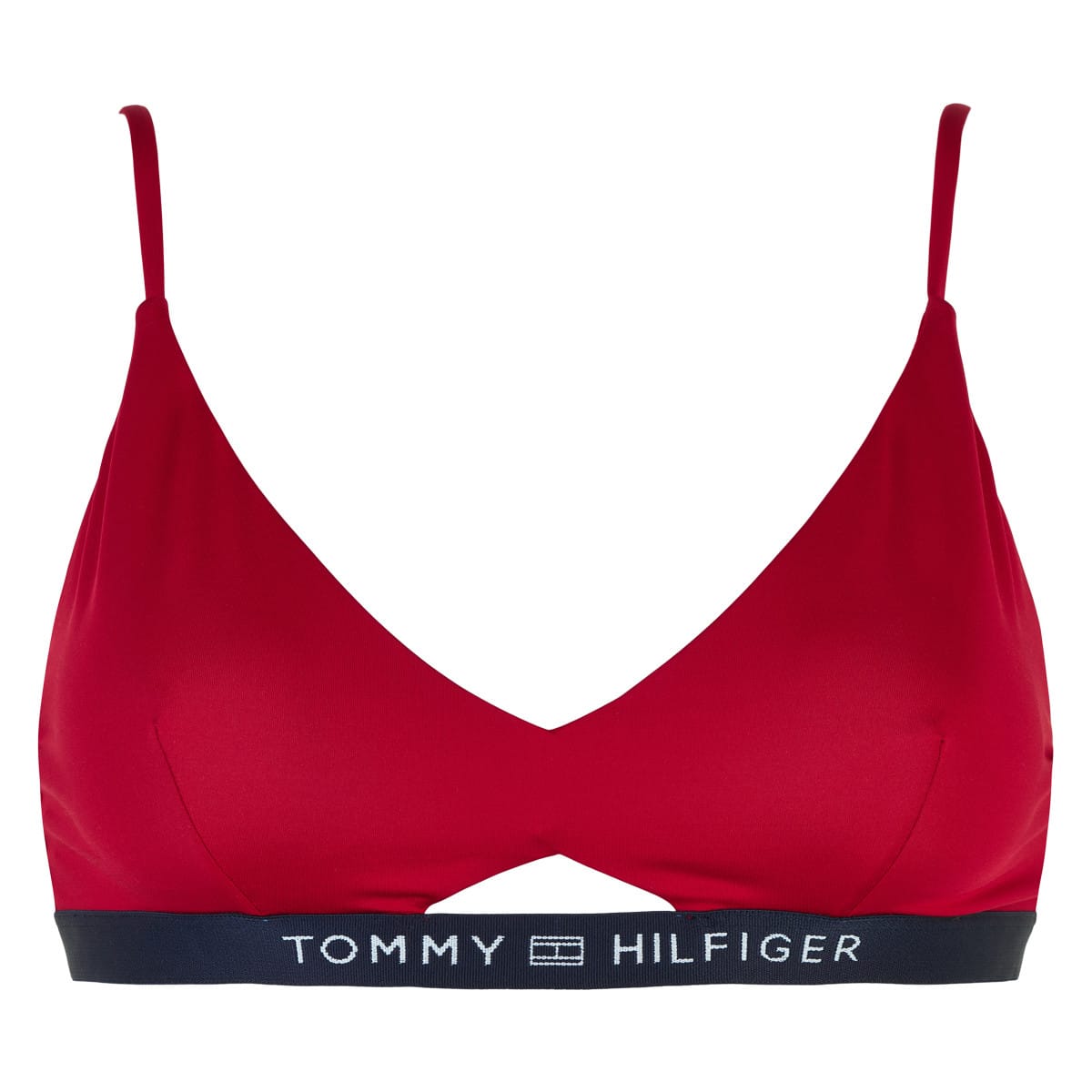 Lingeri Bikini Top, Farve: Rød, Størrelse: Dame - Lingeri Top