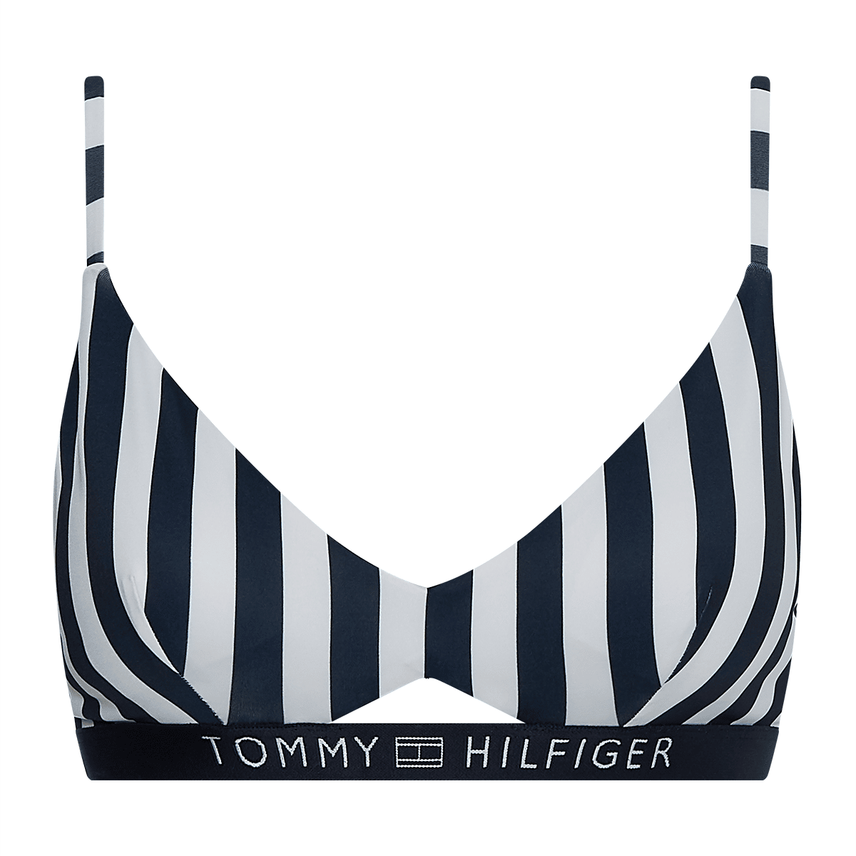 Tommy Lingeri Bikini Top, Farve: Sort/Hvid, Størrelse: Dame -