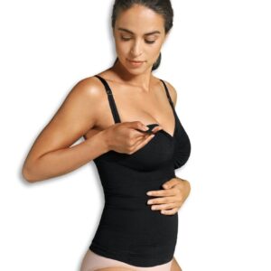 Carriwell ammetop med shapewear, sort - Carriwell - Lingerie - Buump